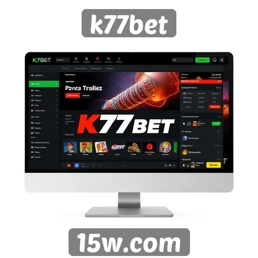 Análise da interface de usuário do k77bet